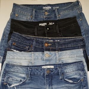 5 Dienm Shorties short Bundle pack Size 11.